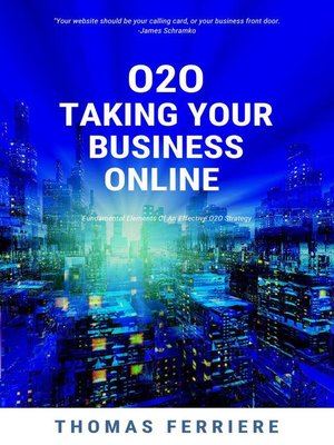 cover image of O2O--Taking Your Business Online